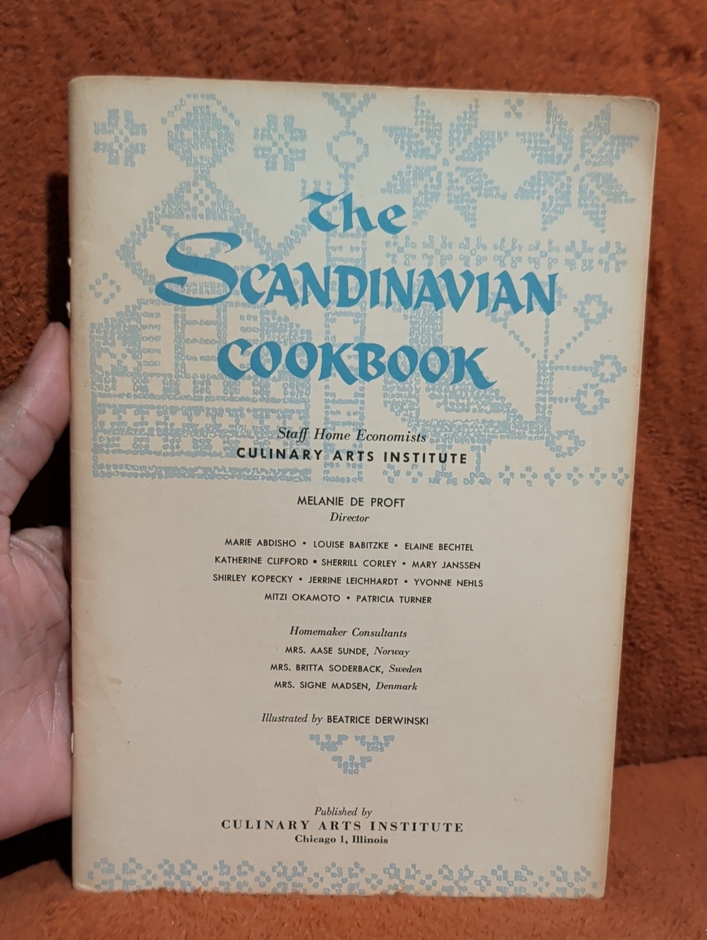 The Scandinavian Cookbook ( Copyright 1956 )